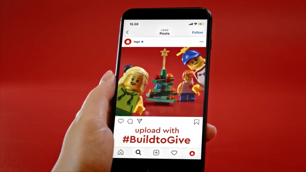 Lego Build to Give campaign